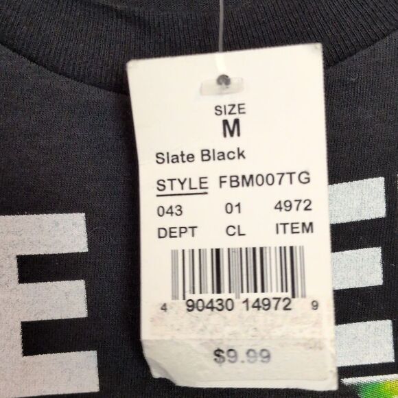 Bay Island Ferris Bueller's Day Off SAVE FERRIS Black Graphic Tee Adult M NWT - Picture 3 of 5